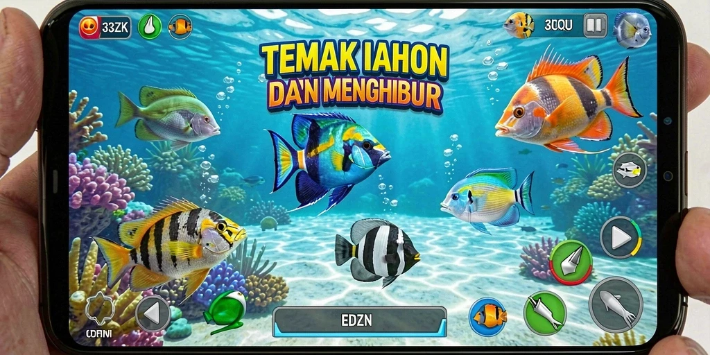 Tangkapan layar gameplay 33ZK yang penuh aksi Tembak Ikan.