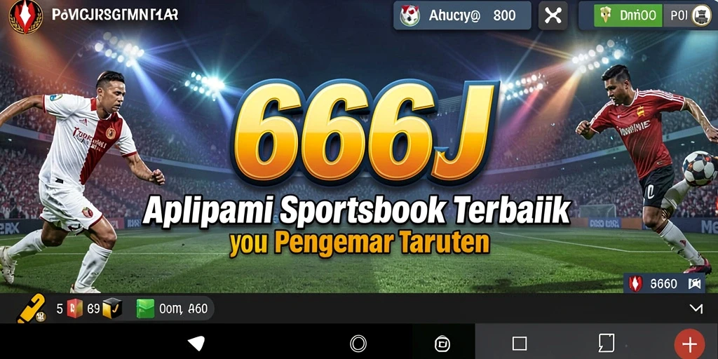 Tampilan gameplay dari aplikasi Sportsbook 666J yang menarik.