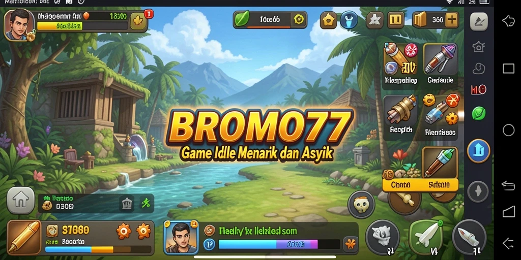 Gameplay BROMO77 yang menarik dan seru.