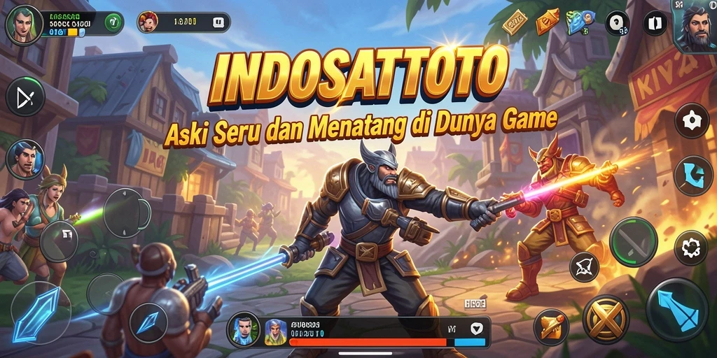 Tampilan gameplay INDOSATTOTO yang penuh aksi dan menegangkan.