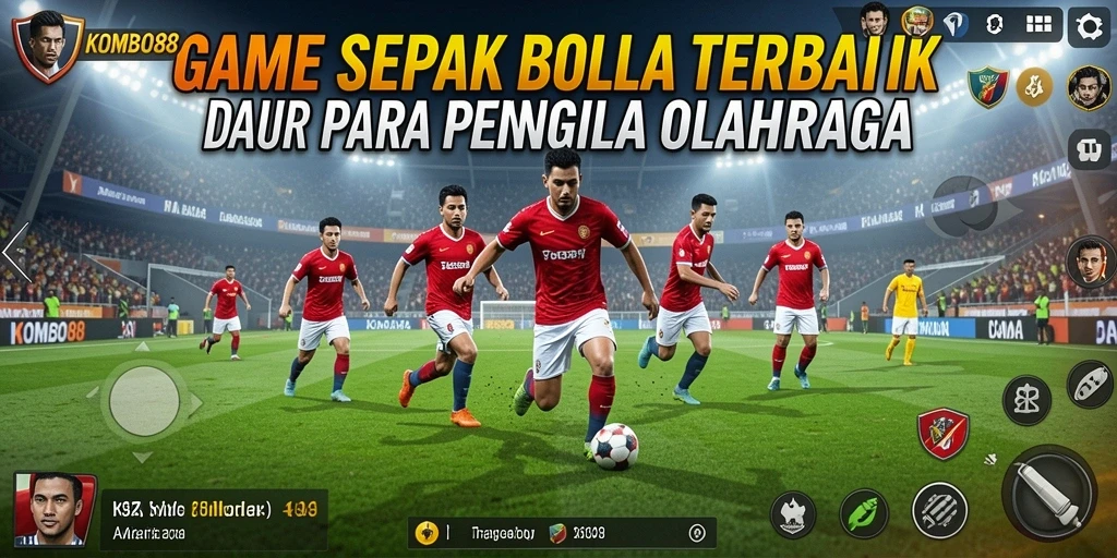 Tampilan permainan yang intens dan menarik di KOMBO88.