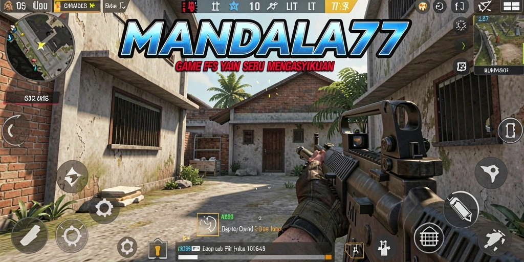 Tampilan mendebarkan dari gameplay MANDALA77 yang penuh aksi.
