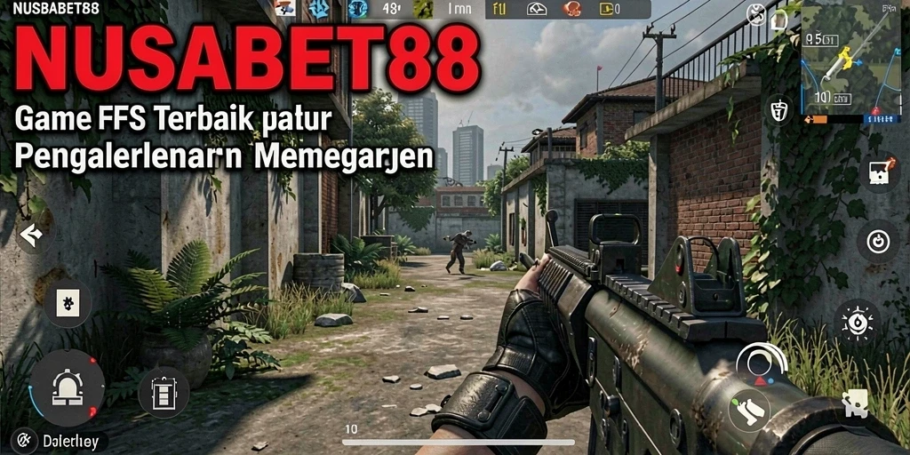 Gameplay intens NUSABET88 dengan aksi tembak-menembak yang seru.