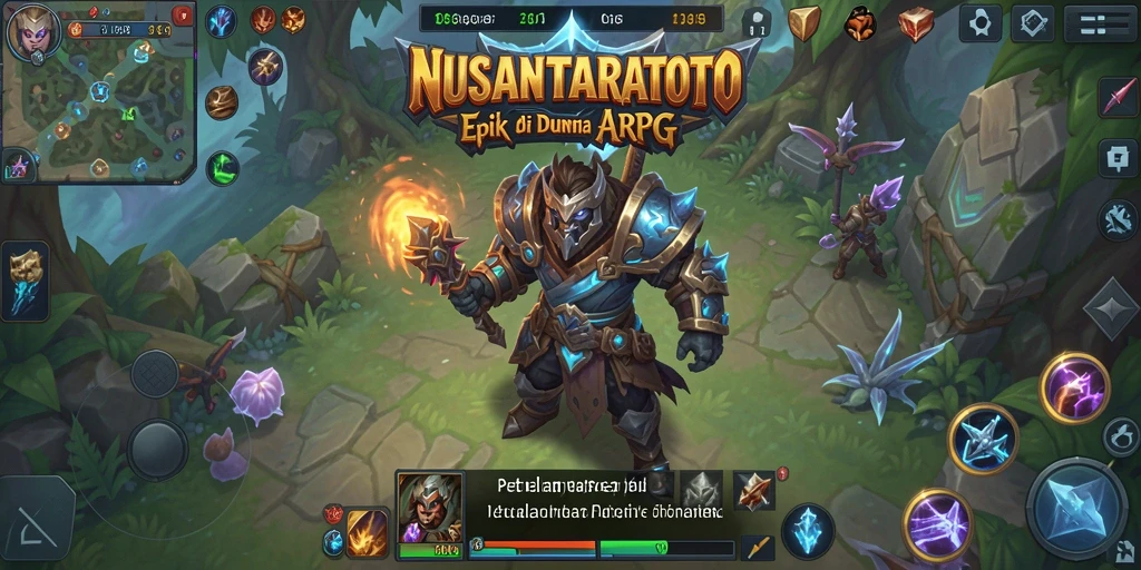 Tangkapan layar gameplay seru NUSANTARATOTO di dunia ARPG.