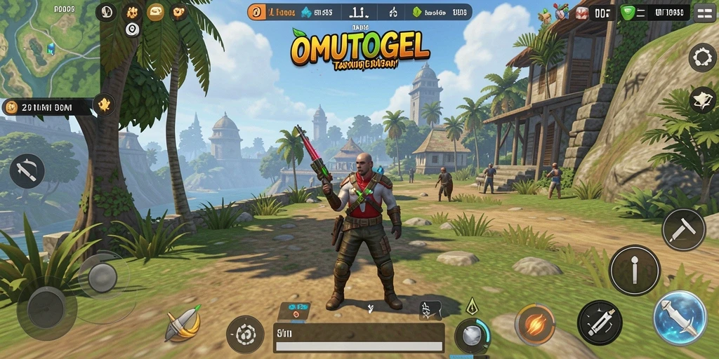 Cuplikan gameplay menarik dari dunia terbuka OMUTOGEL.