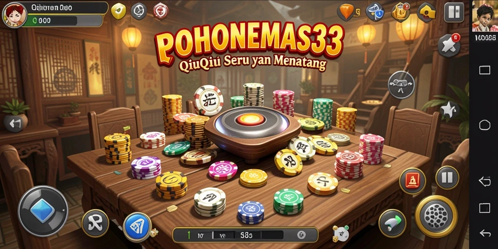 Tampilan gameplay seru dan menarik dari POHONEMAS33.