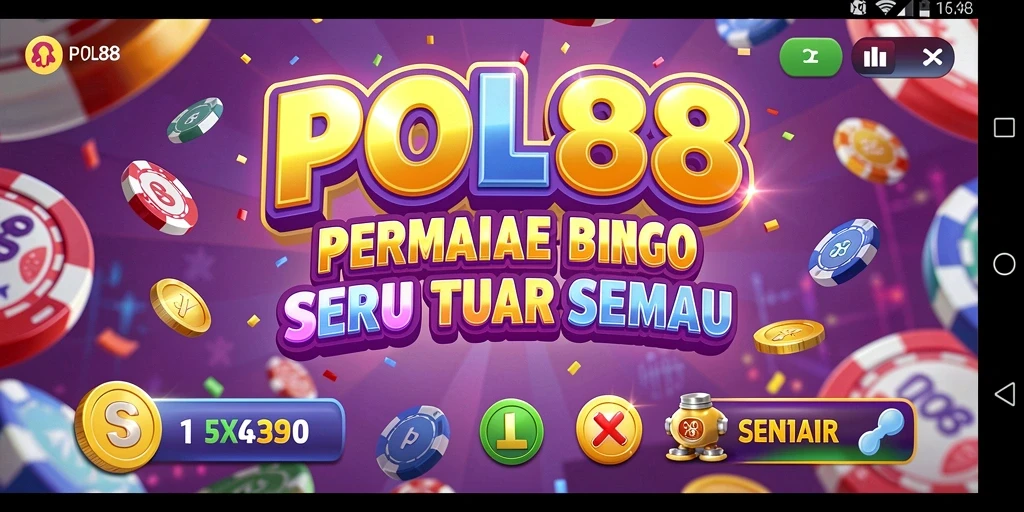 Tampilan menarik dari gameplay Bingo di POL88.