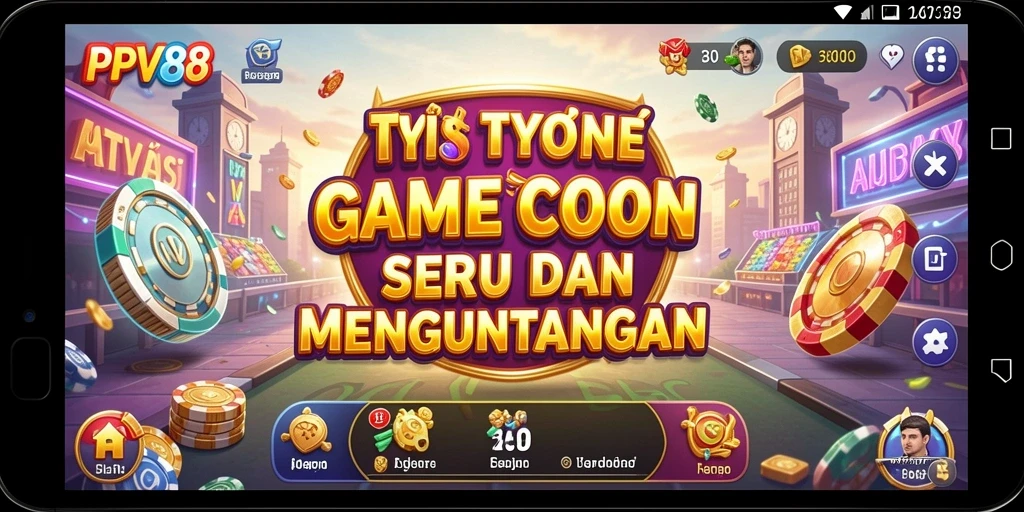 Screenshot gameplay PPV88 menunjukkan karakter mengelola bisnis.