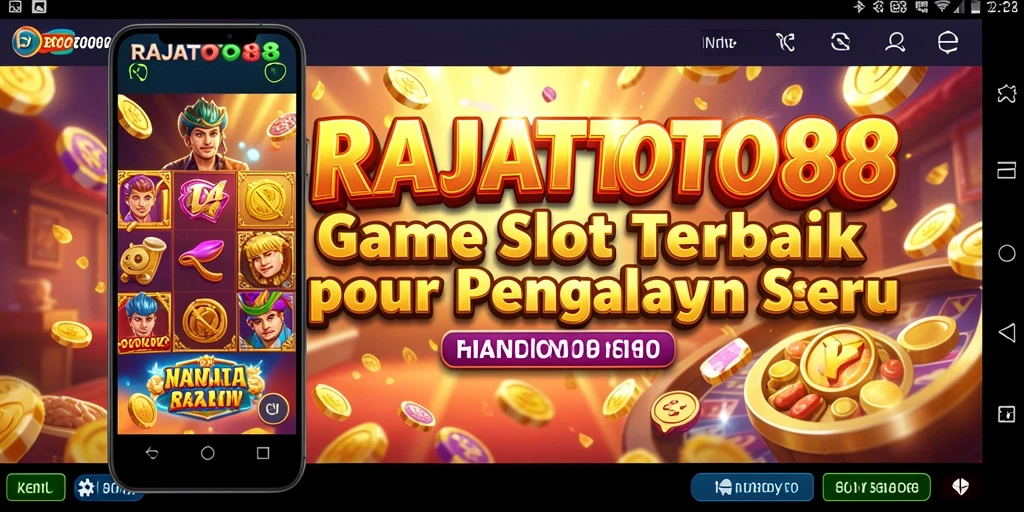 Tampilan gameplay menarik dari RAJATOTO88 saat berputar Slot.