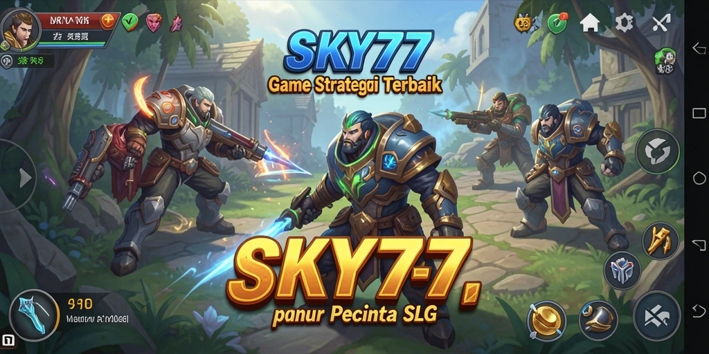 Tampilan gameplay <strong>SKY77</strong> yang menegangkan dan strategis.