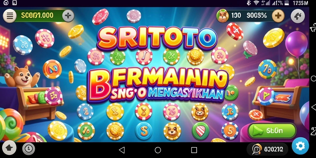 Screenshot SRITOTO menampilkan momen seru permainan Bingo.